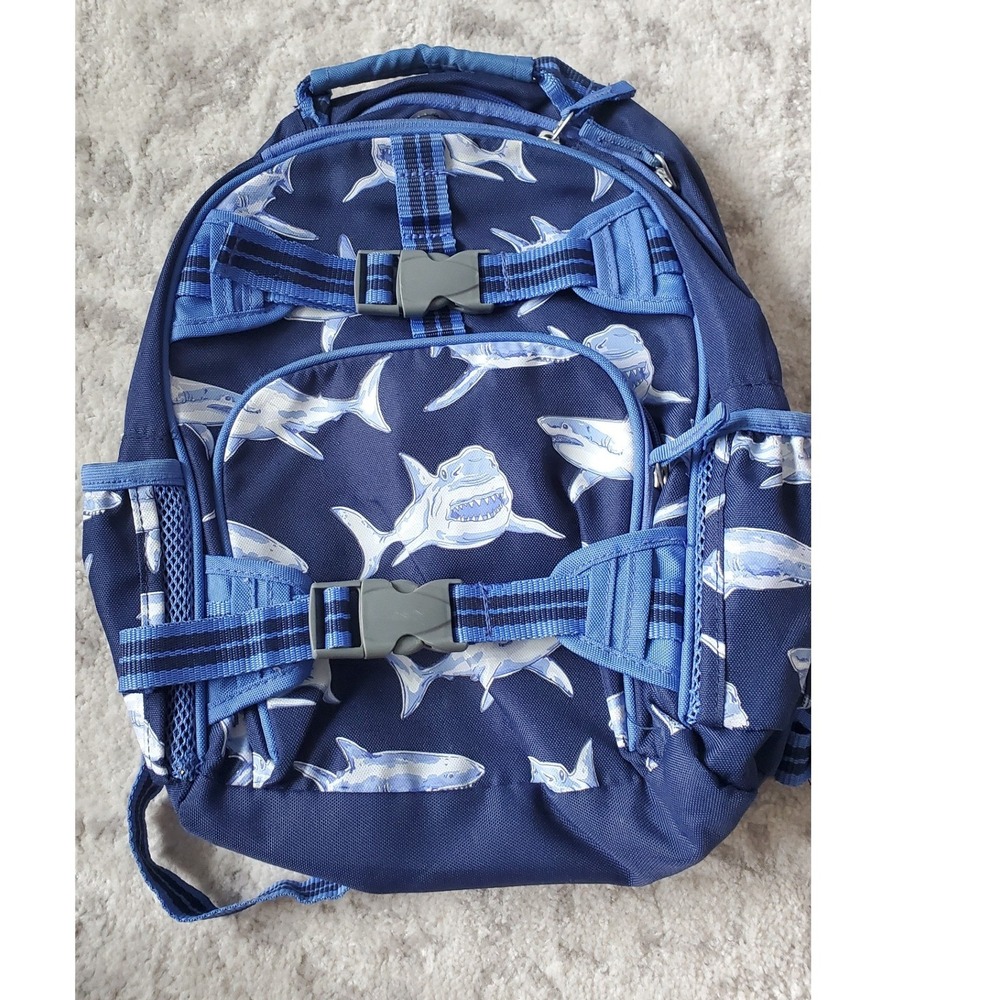 Pottery Barn Kids Mackenzie Shark Backpack Glow in the Dark : small